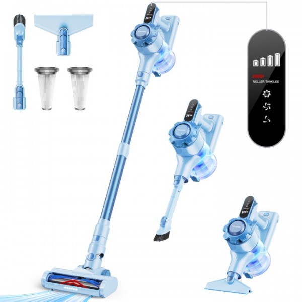 Trucozie 8-in-1 Lightweight Stick Vacuum with 45mi...