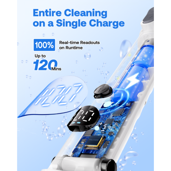 Trucozie Electric Spin Scrubber, Shower Scrubber Cordless with 6 Replacement Head(White)